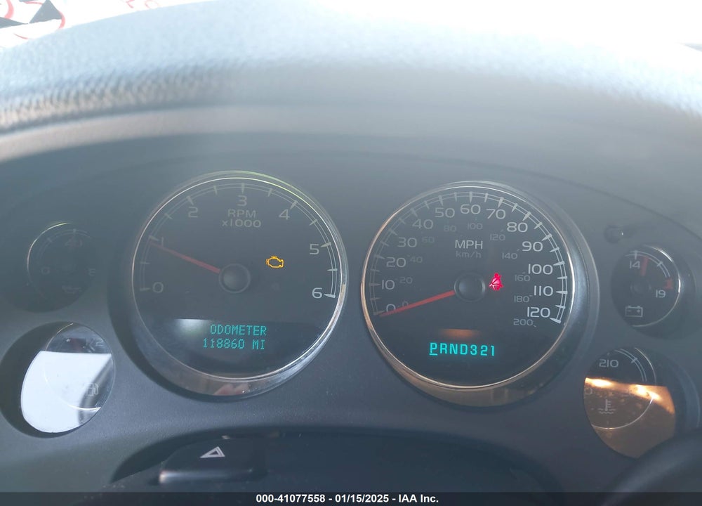 2007 CHEVROLET TAHOE LT VIN: 1GNFC13J97R414984