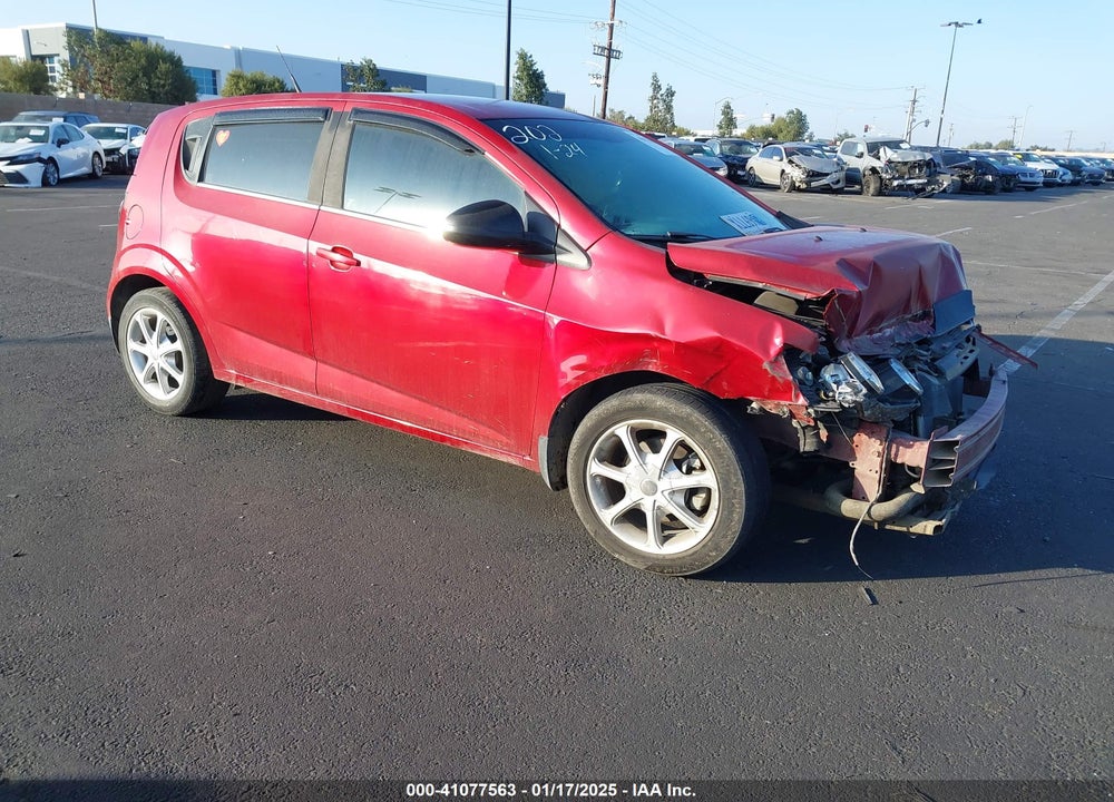 2013 CHEVROLET SONIC LT AUTO VIN: 1G1JC6SB4D4163044