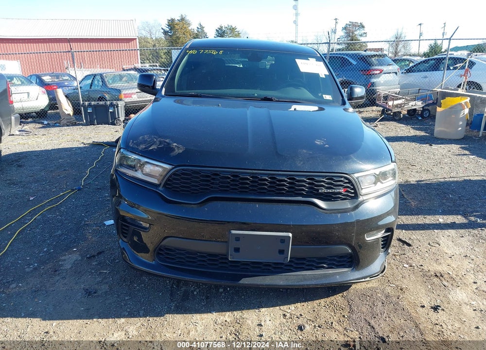 2021 DODGE DURANGO GT RWD VIN: 1C4RDHDG9MC660821