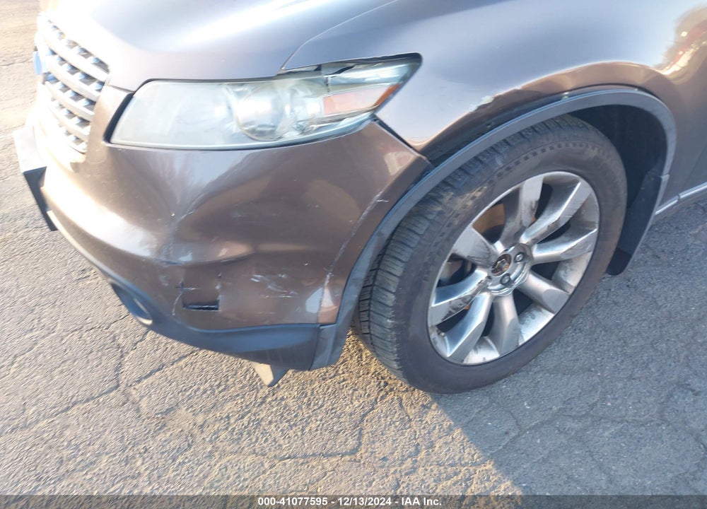 2004 INFINITI FX35 VIN: JNRAS08WX4X203563