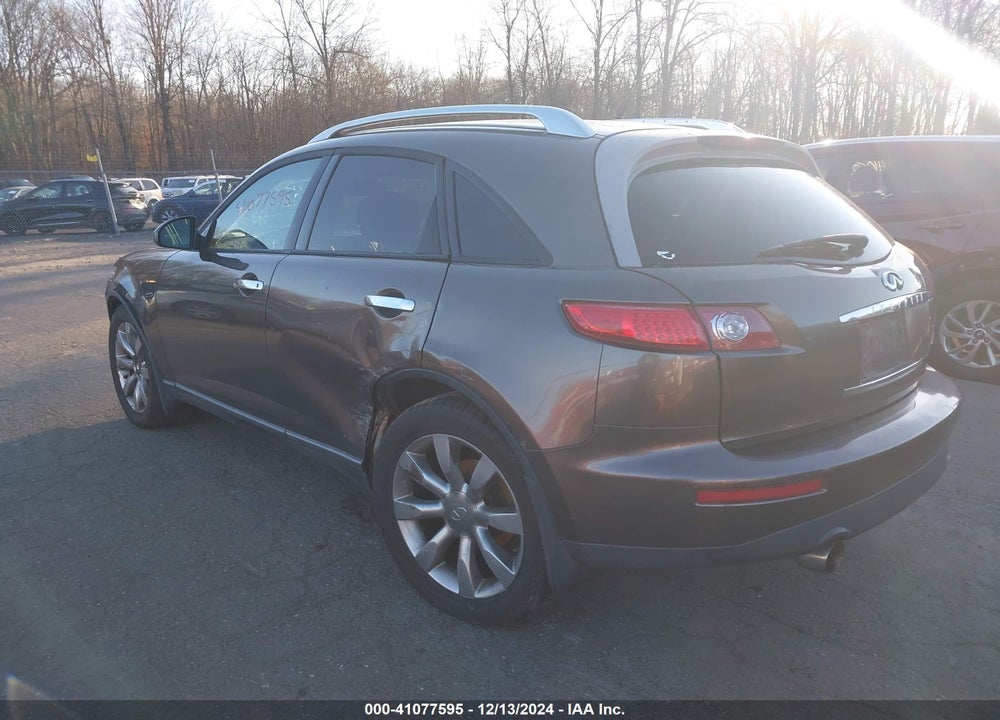 2004 INFINITI FX35 VIN: JNRAS08WX4X203563