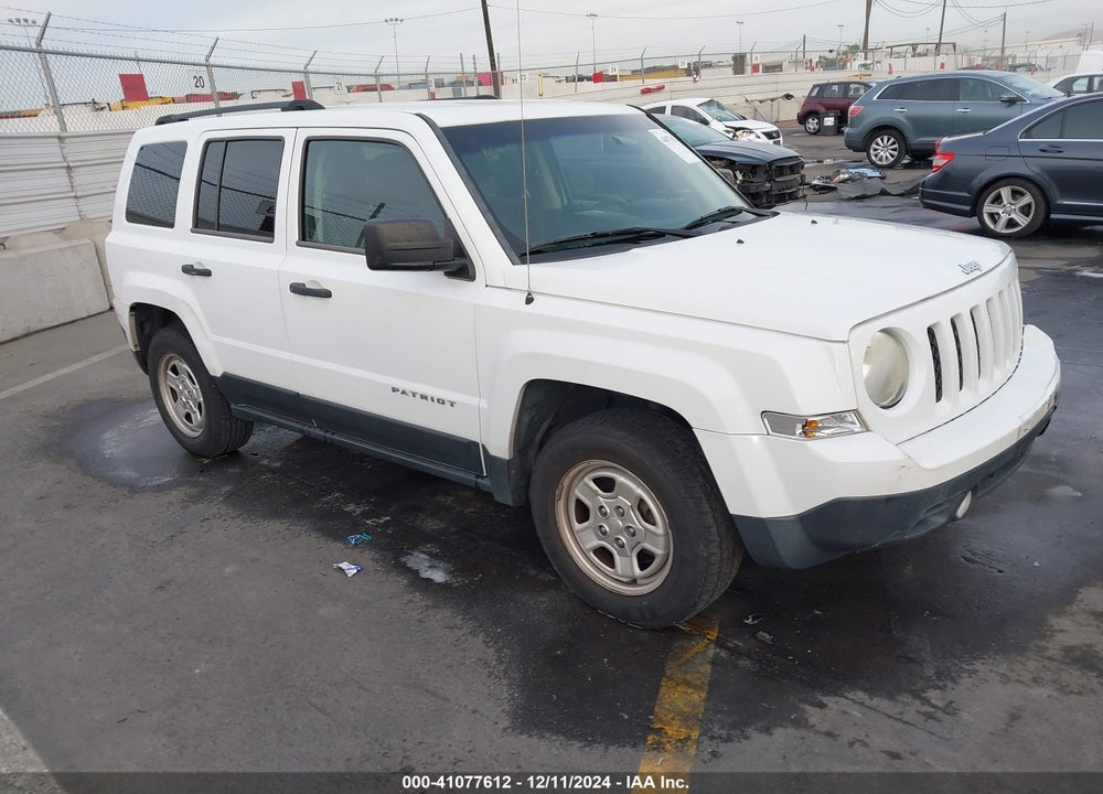 2014 JEEP PATRIOT SPORT VIN: 1C4NJPBA4ED649172