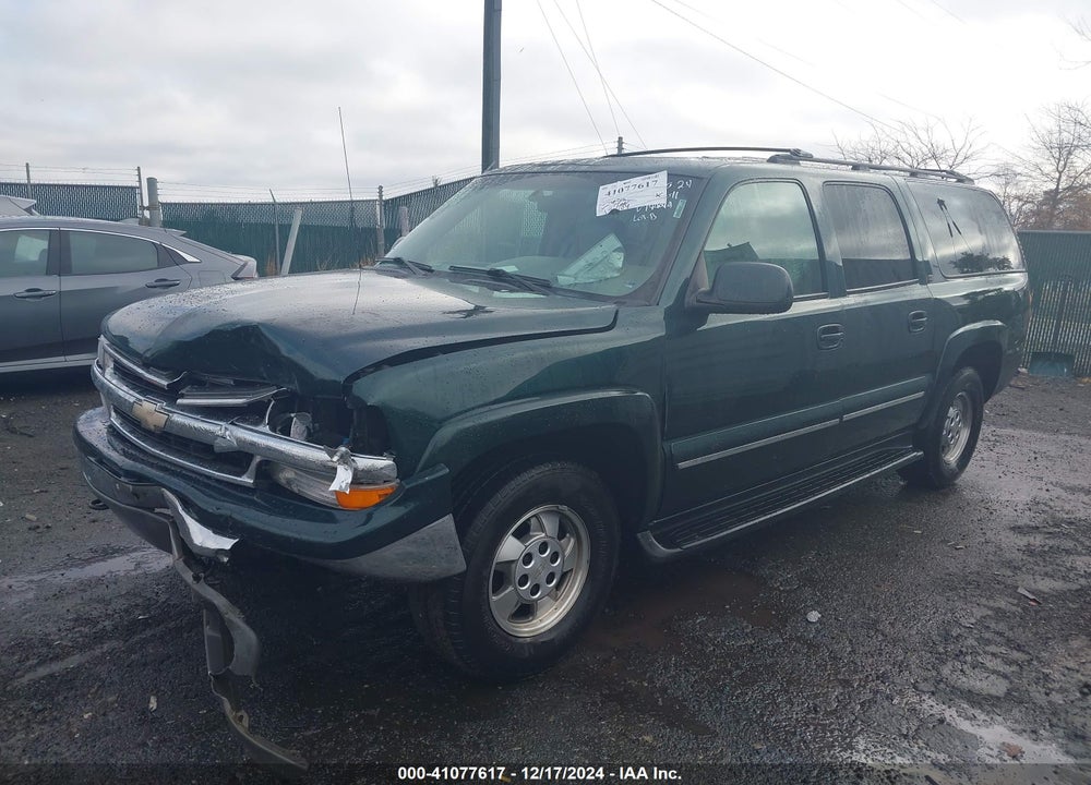 2001 CHEVROLET SUBURBAN 1500 LT VIN: 3GNFK16T31G174094