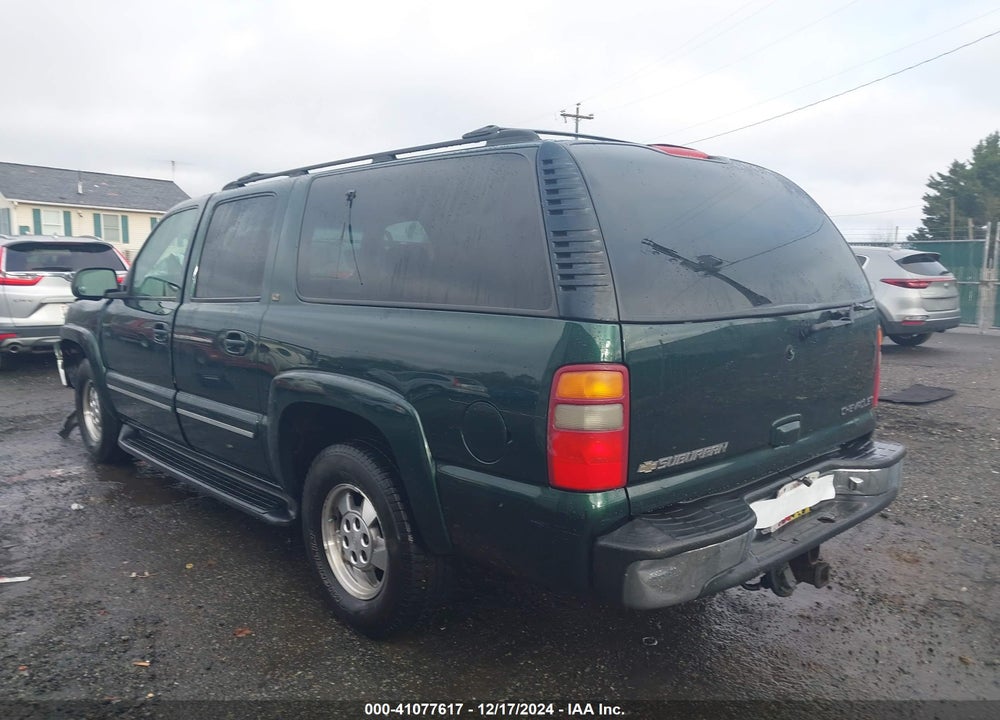 2001 CHEVROLET SUBURBAN 1500 LT VIN: 3GNFK16T31G174094