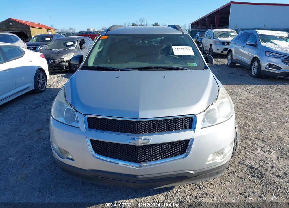 2012 CHEVROLET TRAVERSE LS VIN: 1GNKVEED5CJ163252
