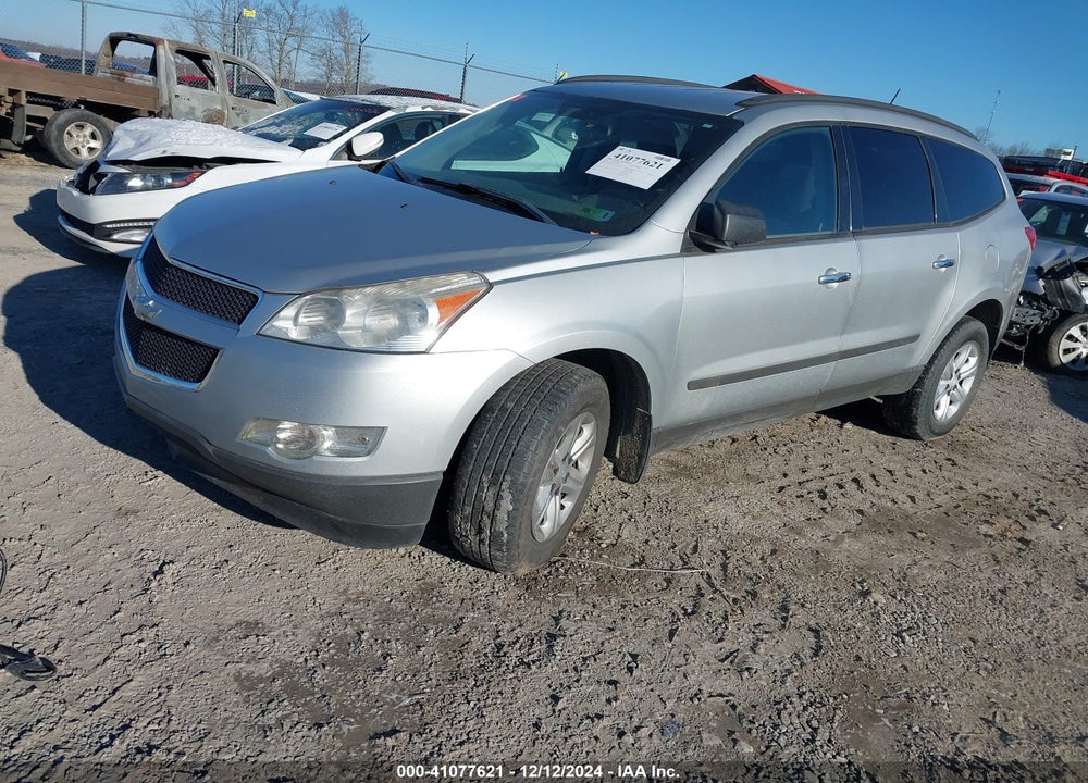 2012 CHEVROLET TRAVERSE LS VIN: 1GNKVEED5CJ163252