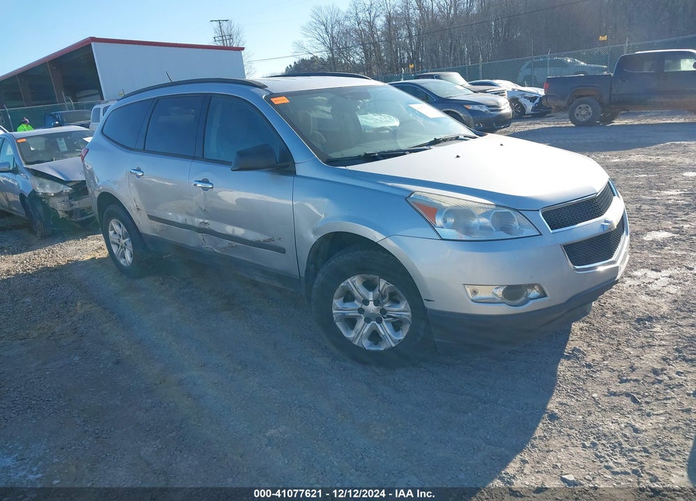 2012 CHEVROLET TRAVERSE LS VIN: 1GNKVEED5CJ163252