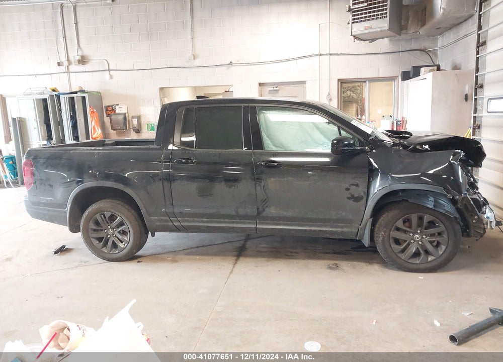 2021 HONDA RIDGELINE AWD SPORT VIN: 5FPYK3F16MB015440