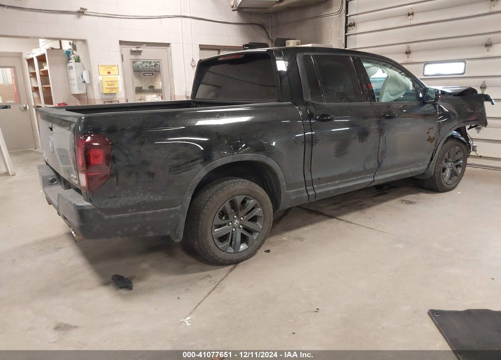 2021 HONDA RIDGELINE AWD SPORT VIN: 5FPYK3F16MB015440