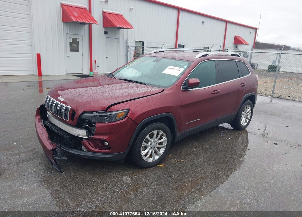 2019 JEEP CHEROKEE LATITUDE VIN: 1C4PJLCB1KD439553