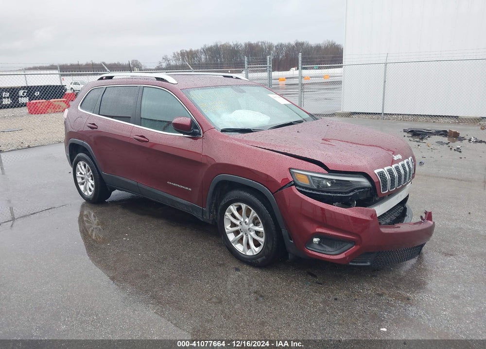 2019 JEEP CHEROKEE LATITUDE VIN: 1C4PJLCB1KD439553