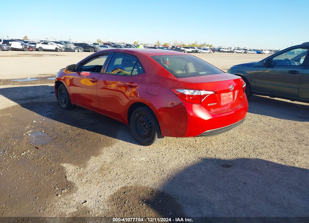 2016 TOYOTA COROLLA LE VIN: 5YFBURHE1GP455683