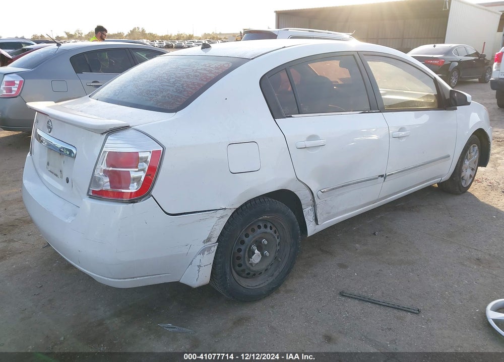 2011 NISSAN SENTRA VIN: 3N1AB6AP8BL681689