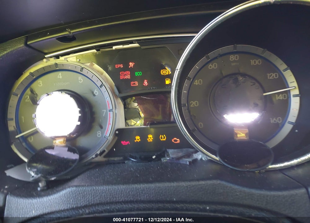 2012 HYUNDAI SONATA GLS VIN: 5NPEB4AC7CH444726