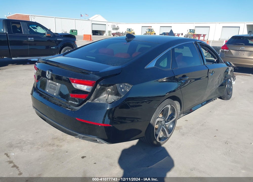 2021 HONDA ACCORD SPORT VIN: 1HGCV1F36MA075180