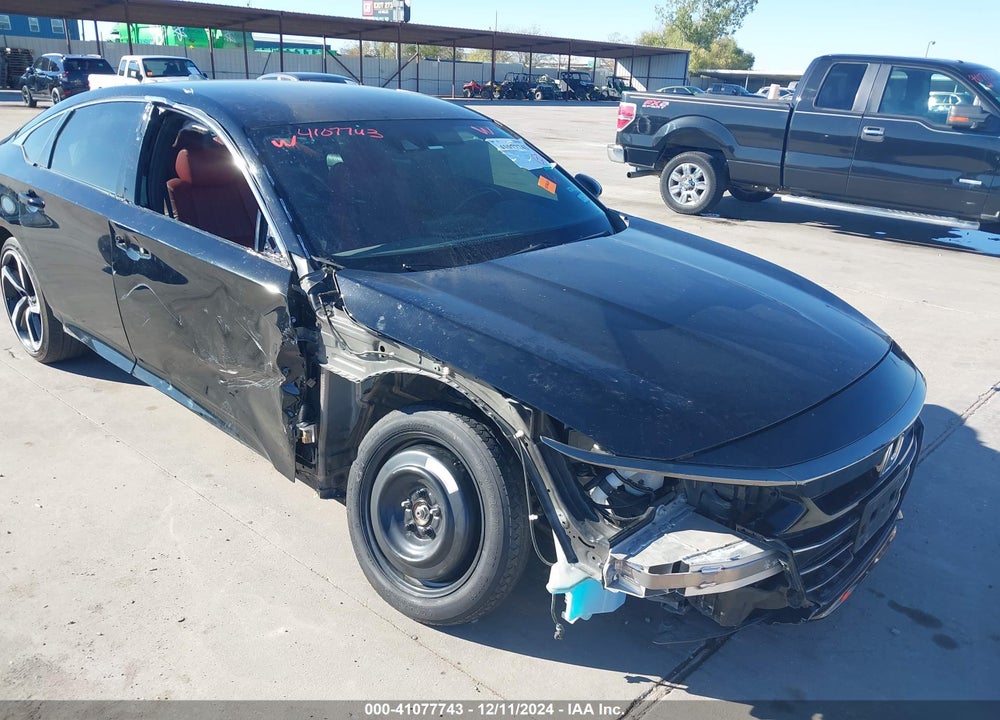 2021 HONDA ACCORD SPORT VIN: 1HGCV1F36MA075180