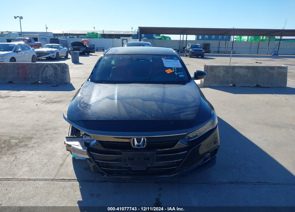 2021 HONDA ACCORD SPORT VIN: 1HGCV1F36MA075180