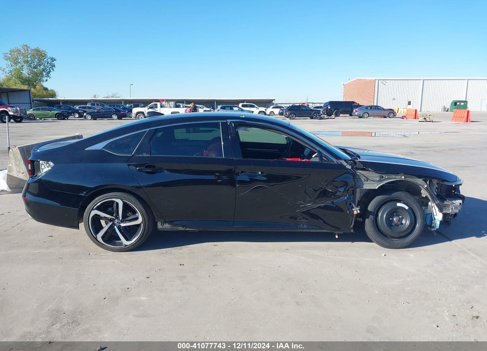 2021 HONDA ACCORD SPORT VIN: 1HGCV1F36MA075180
