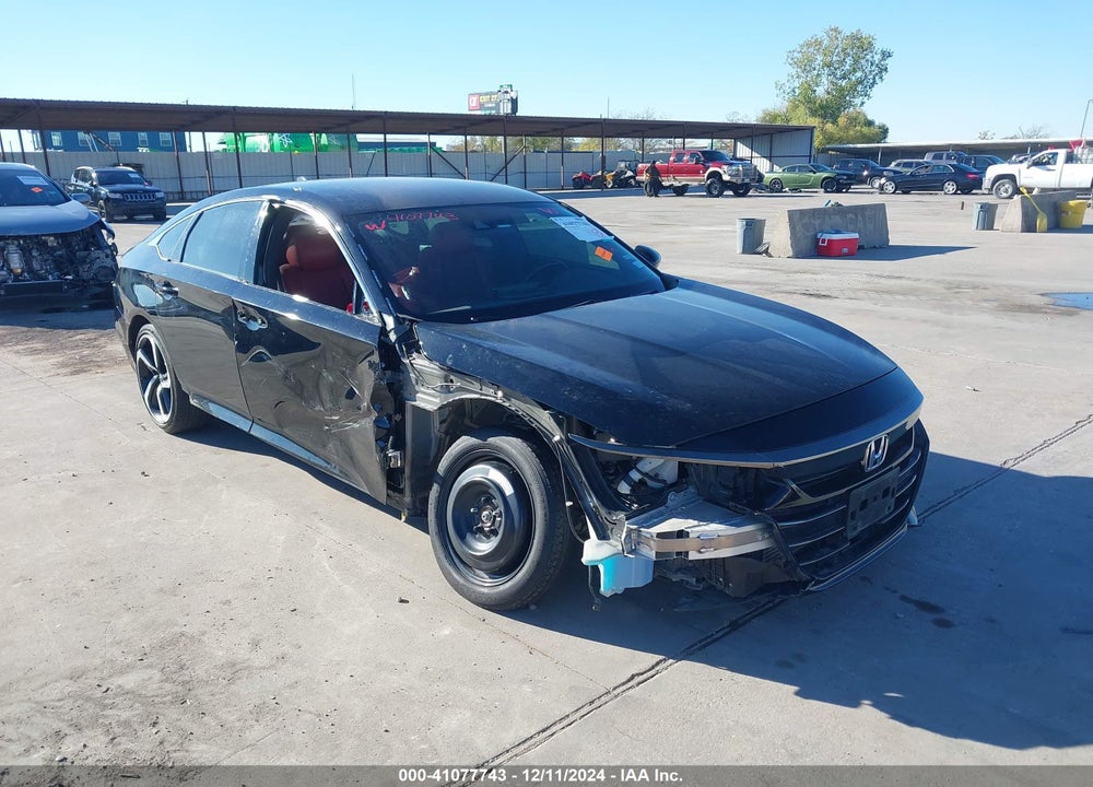 2021 HONDA ACCORD SPORT VIN: 1HGCV1F36MA075180