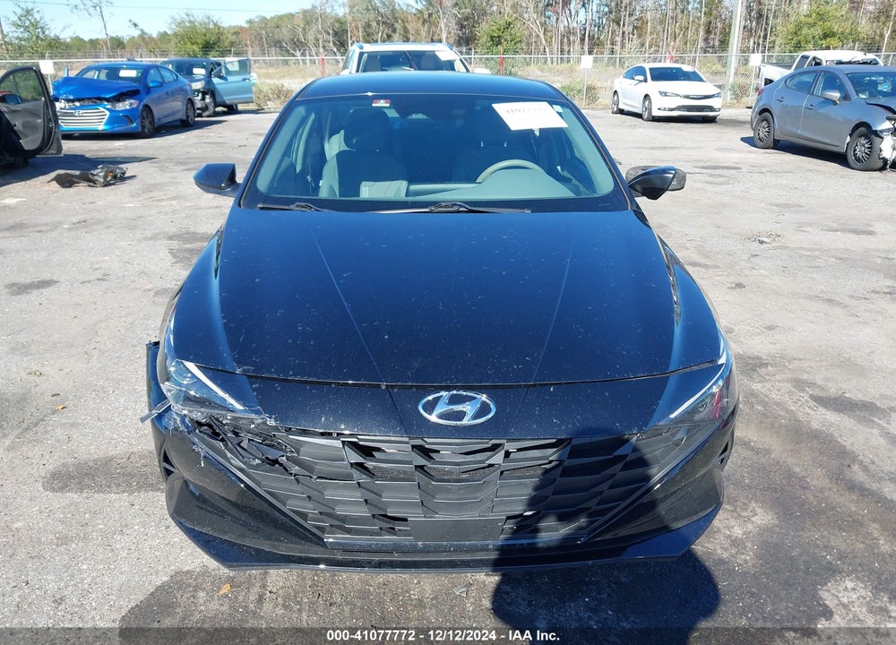 2021 HYUNDAI ELANTRA VIN: 5NPLL4AG0MH021656