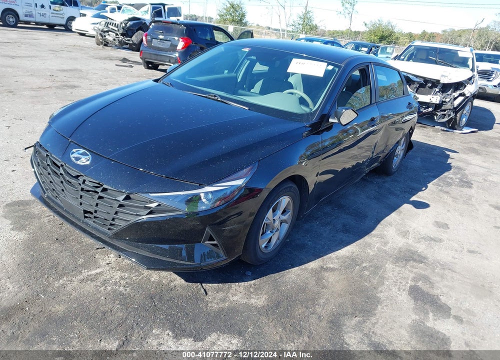2021 HYUNDAI ELANTRA VIN: 5NPLL4AG0MH021656