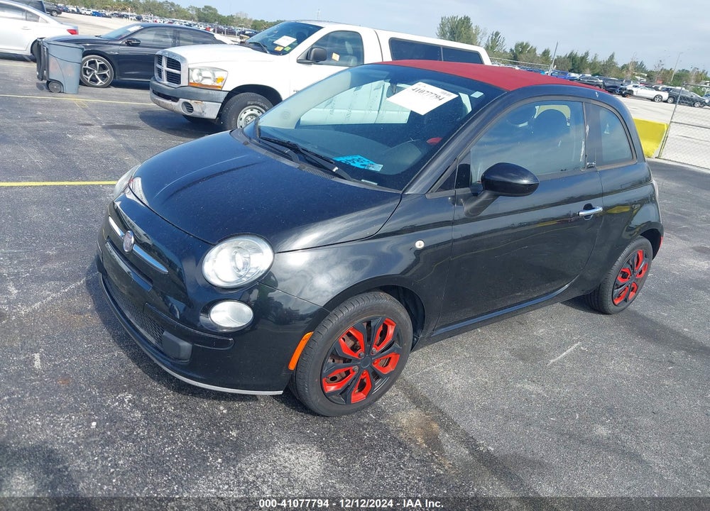 2012 FIAT 500C POP VIN: 3C3CFFDR9CT313759