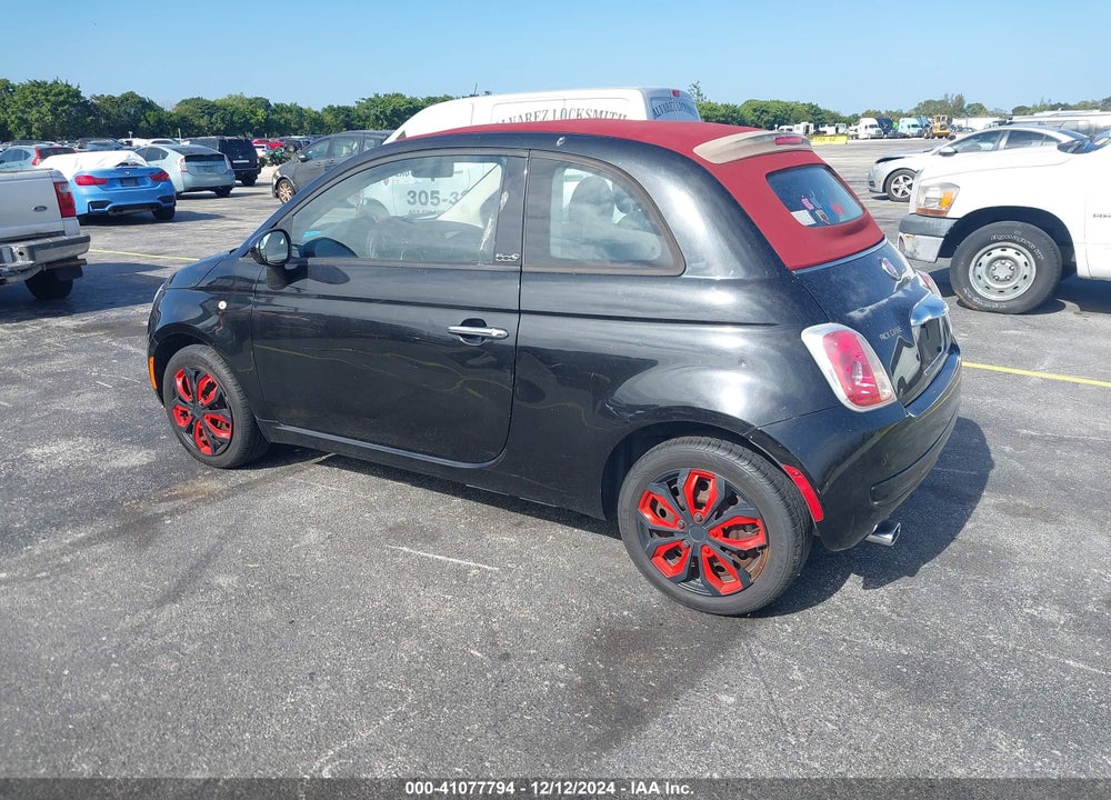 2012 FIAT 500C POP VIN: 3C3CFFDR9CT313759