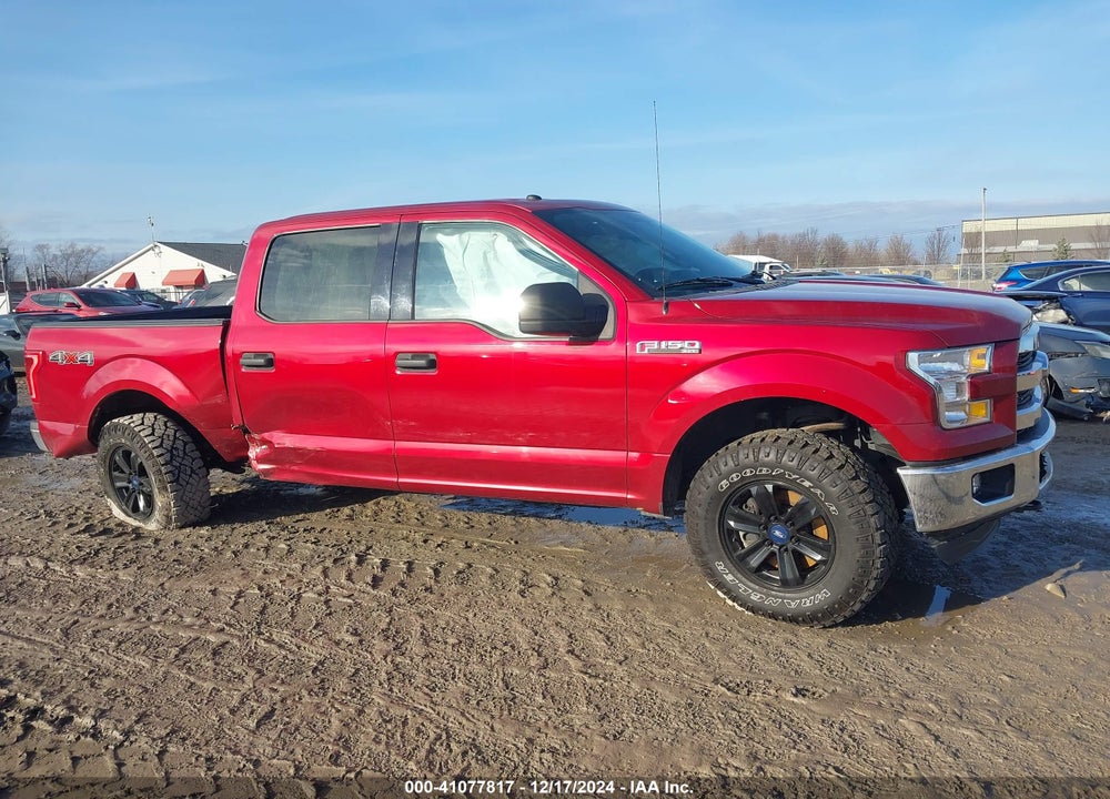 2016 FORD F150 VIN: 1FTEW1EF0GFB27734