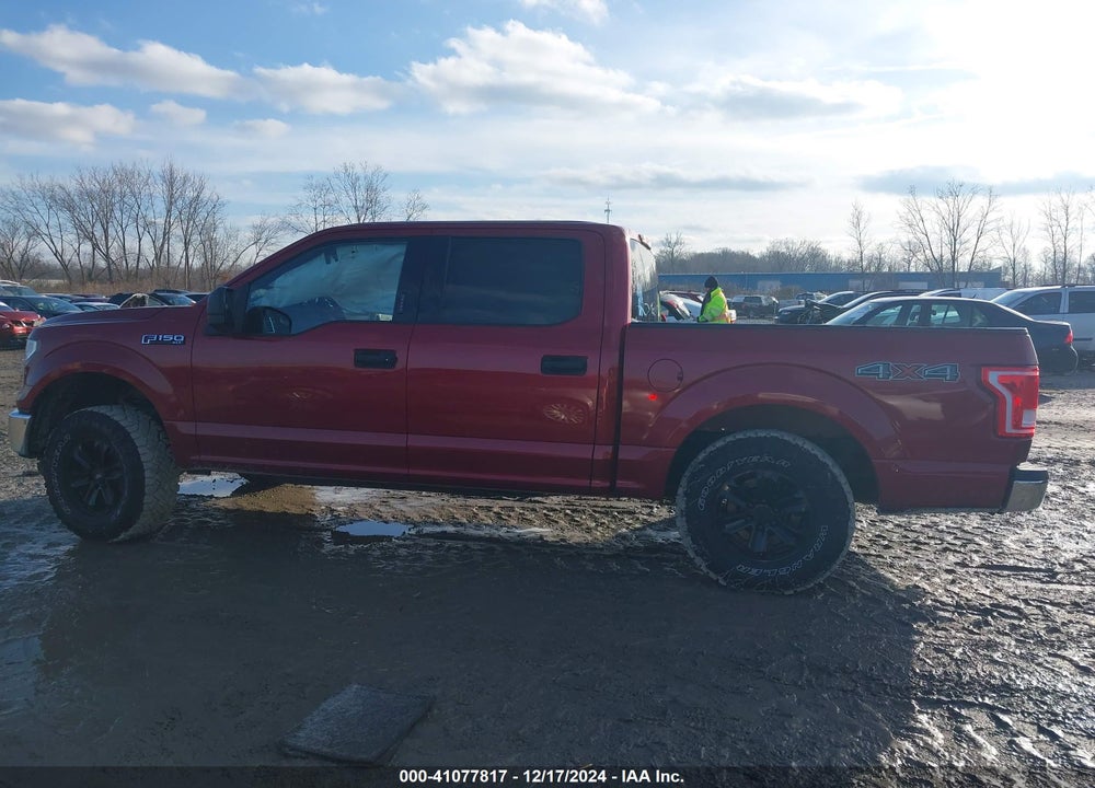 2016 FORD F150 VIN: 1FTEW1EF0GFB27734