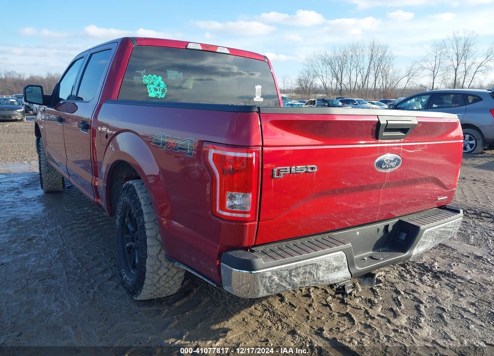 2016 FORD F150 VIN: 1FTEW1EF0GFB27734