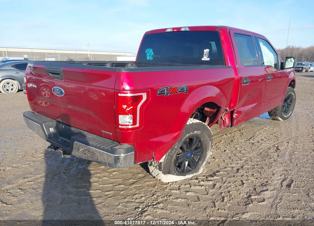 2016 FORD F150 VIN: 1FTEW1EF0GFB27734