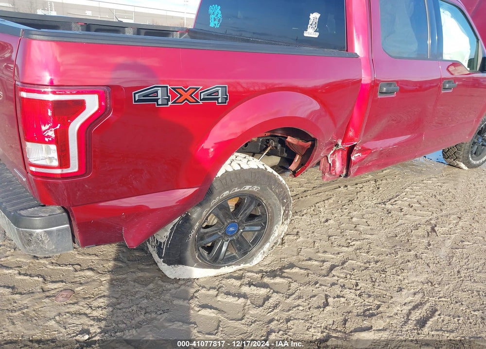 2016 FORD F150 VIN: 1FTEW1EF0GFB27734