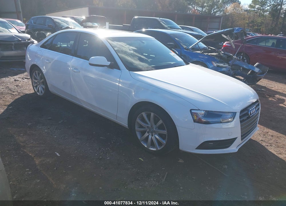 2013 AUDI A4 2.0T PREMIUM VIN: WAUFFAFL7DN018419