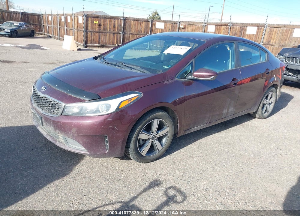 2018 KIA FORTE VIN: 3KPFL4A78JE176274