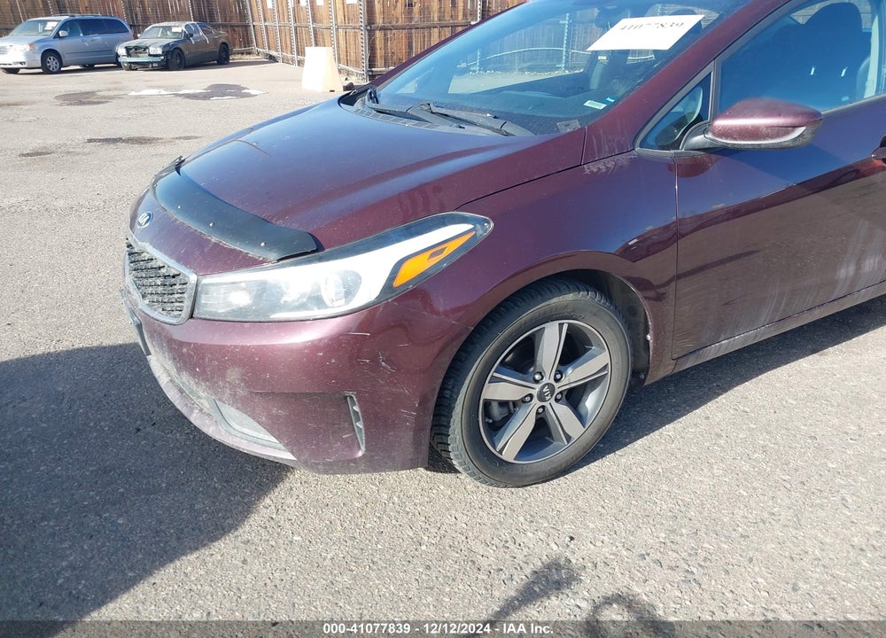 2018 KIA FORTE VIN: 3KPFL4A78JE176274