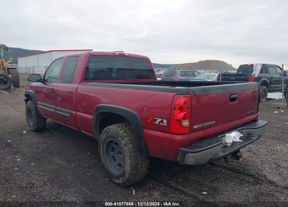 2005 CHEVROLET SILVERADO 1500 Z71 VIN: 2GCEK19BX51285361