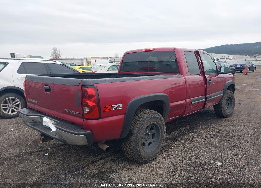 2005 CHEVROLET SILVERADO 1500 Z71 VIN: 2GCEK19BX51285361