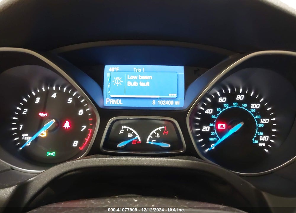 2014 FORD FOCUS SE VIN: 1FADP3F22EL461333
