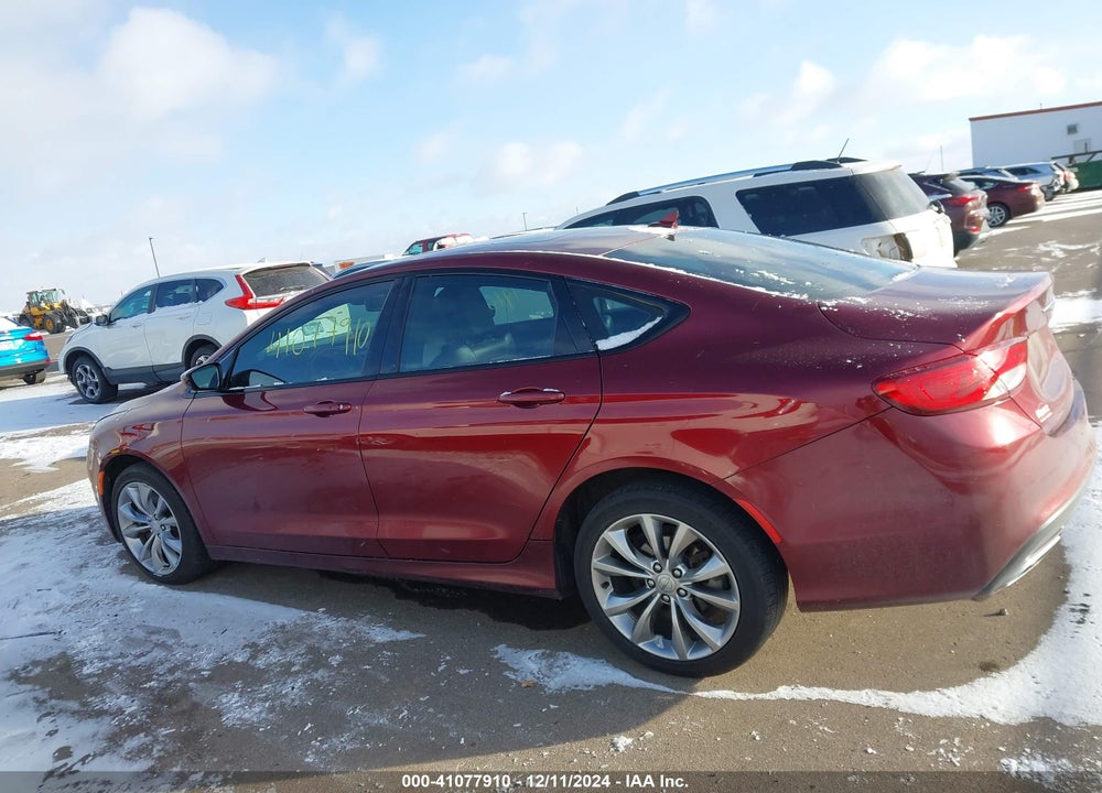 2015 CHRYSLER 200 S VIN: 1C3CCCBG4FN647775