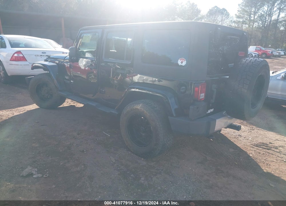 2014 JEEP WRANGLER UNLIMITED SAHARA VIN: 1C4BJWEG1EL206402