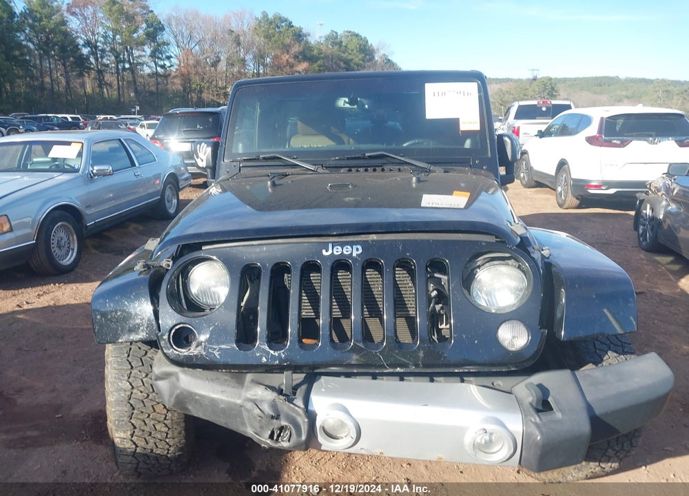 2014 JEEP WRANGLER UNLIMITED SAHARA VIN: 1C4BJWEG1EL206402