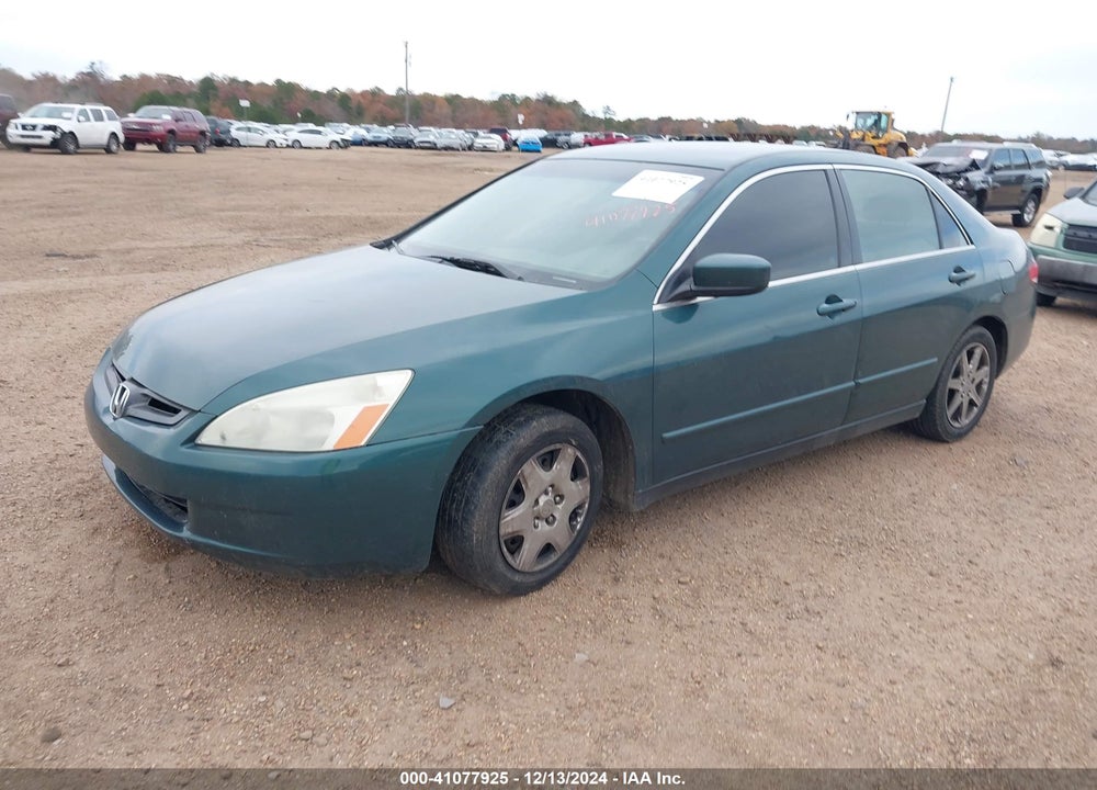 2003 HONDA ACCORD 2.4 LX VIN: 3HGCM56363G704334