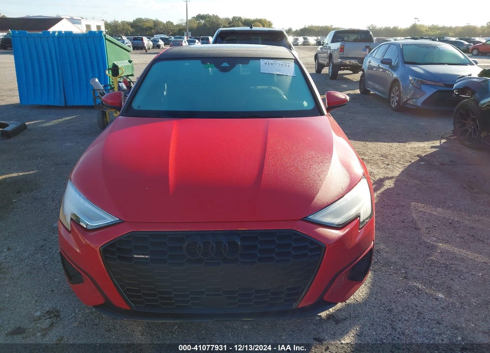 2023 AUDI A3 PREMIUM PLUS 40 TFSI QUATTRO S TRONIC VIN: WAUHUDGYXPA076918