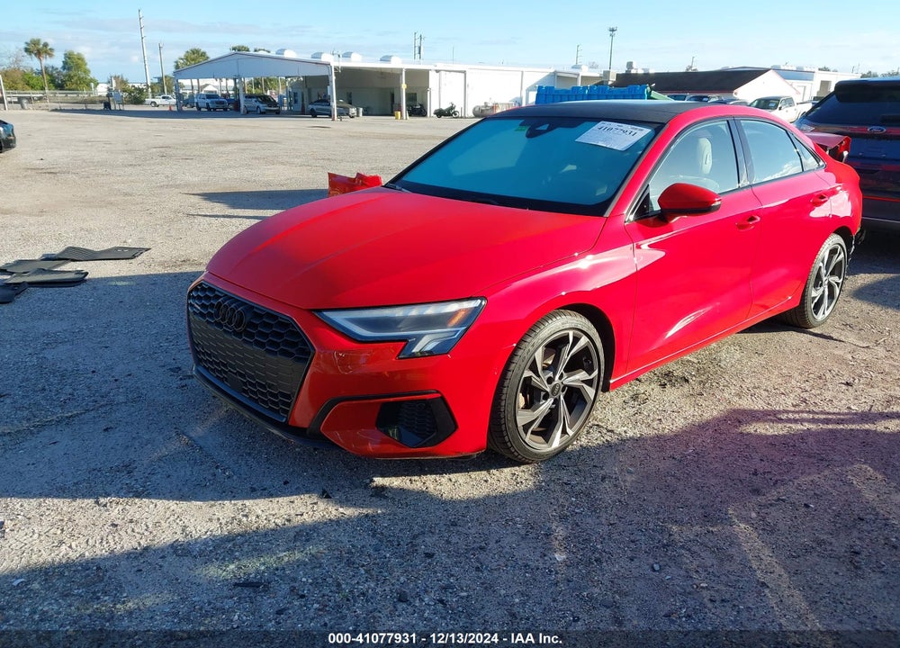 2023 AUDI A3 PREMIUM PLUS 40 TFSI QUATTRO S TRONIC VIN: WAUHUDGYXPA076918