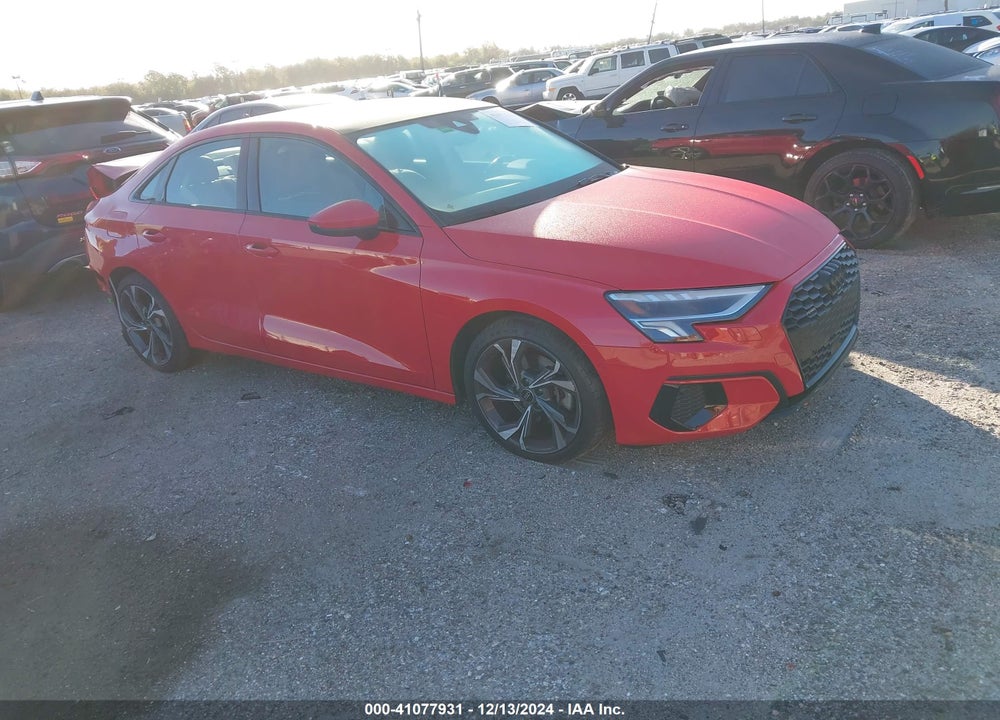 2023 AUDI A3 PREMIUM PLUS 40 TFSI QUATTRO S TRONIC VIN: WAUHUDGYXPA076918