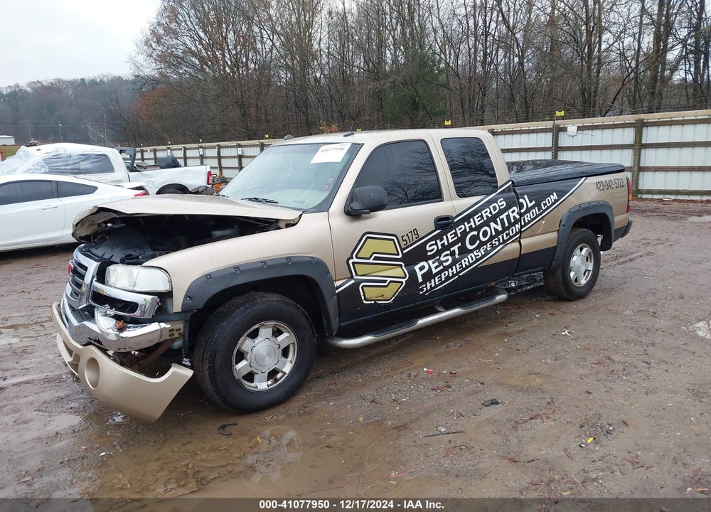 2004 GMC SIERRA 1500 SLE VIN: 2GTEK19T041247709