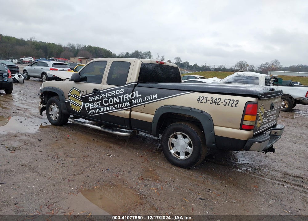 2004 GMC SIERRA 1500 SLE VIN: 2GTEK19T041247709