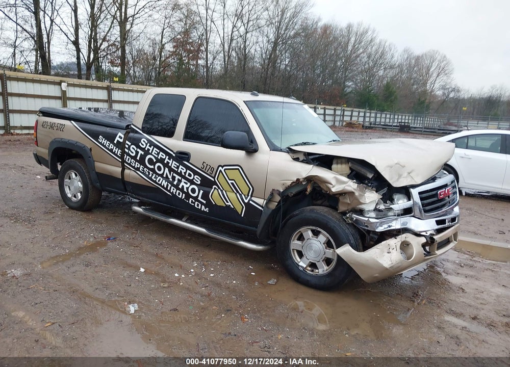2004 GMC SIERRA 1500 SLE VIN: 2GTEK19T041247709