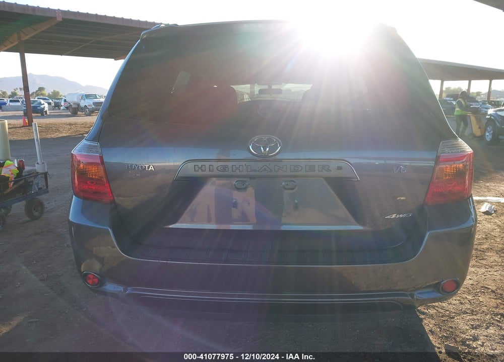 2008 TOYOTA HIGHLANDER SPORT VIN: JTEES43A082103863