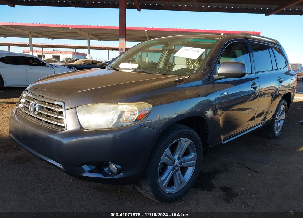 2008 TOYOTA HIGHLANDER SPORT VIN: JTEES43A082103863